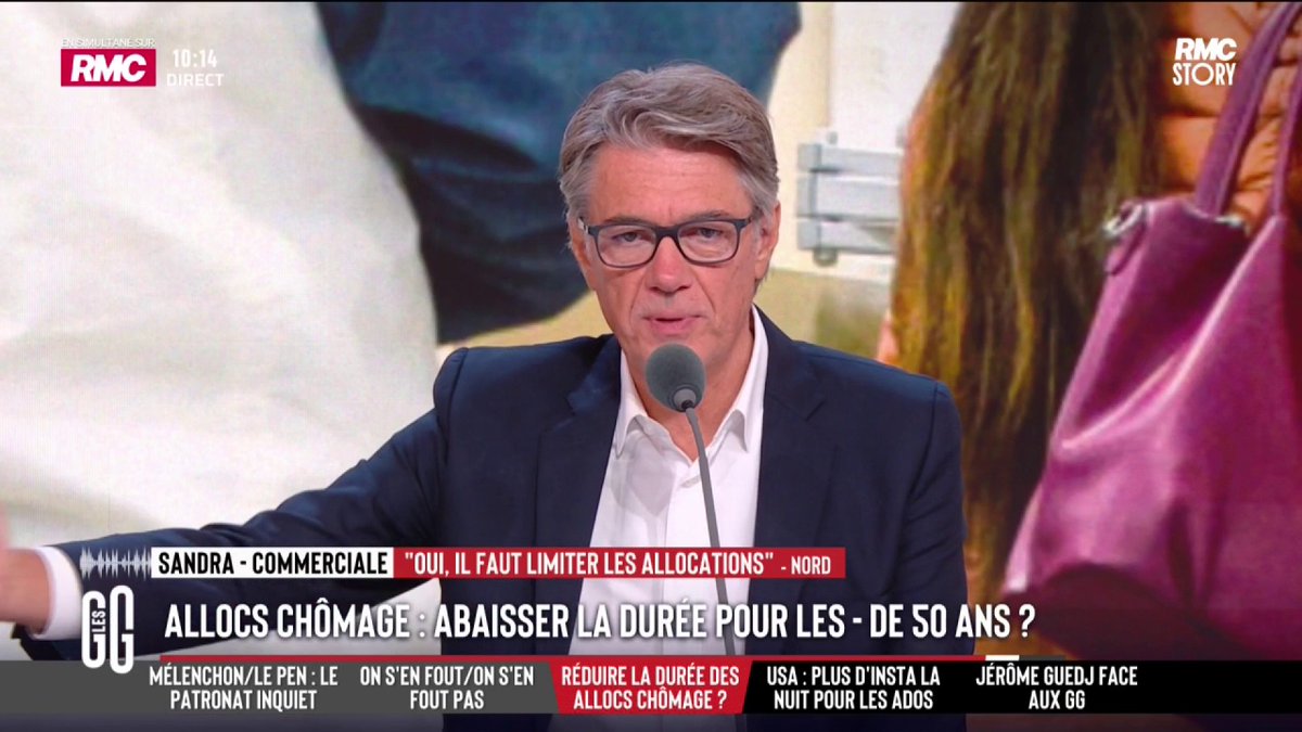 📞 Sandra, commerciale : "On a montré notre fiche de paie aux USA, les gens ont rigolé. Ils n'ont pas de chômage mais ils ont beaucoup moins de charges. Là-bas, je toucherai 8.000 $ par mois. Et le coût de la vie avec les assurances privées, c'est 2.000 $ par mois avec mes 2 ados." #GGRMC