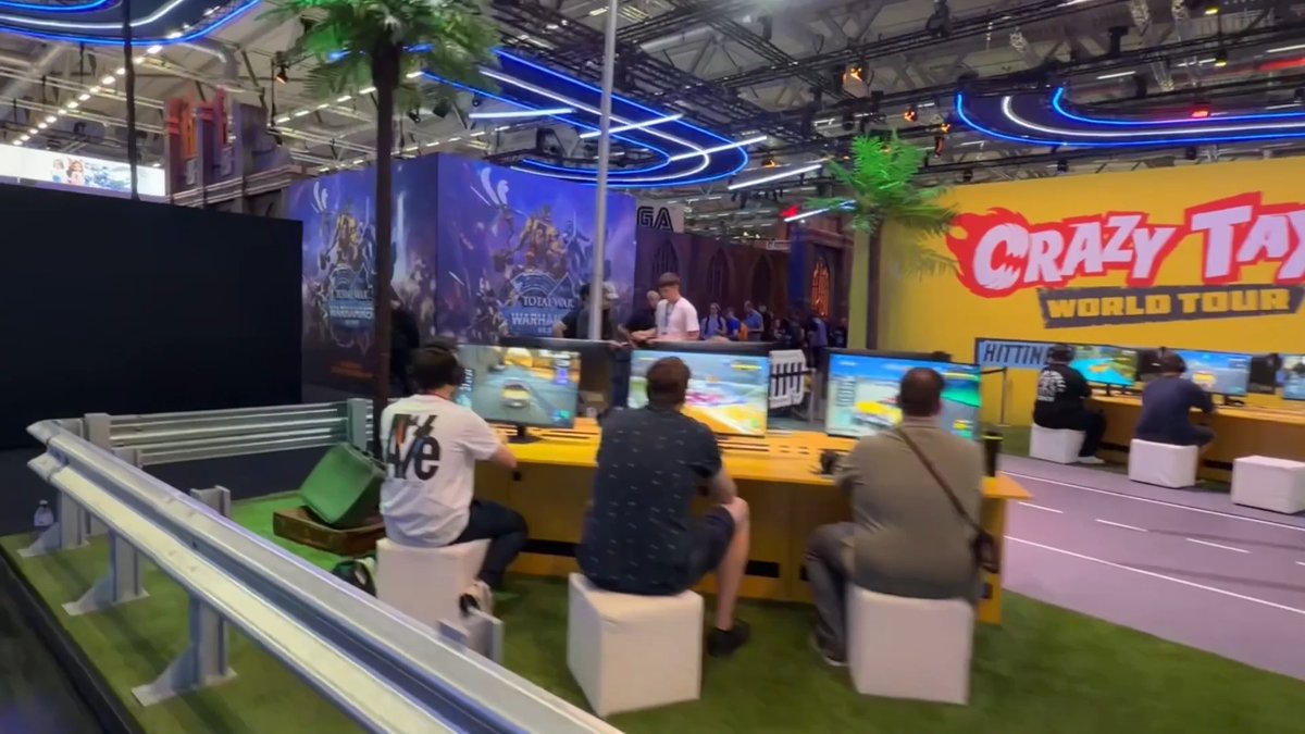 Take a quick trip through our booth at gamescom 2026! #SEGAgc