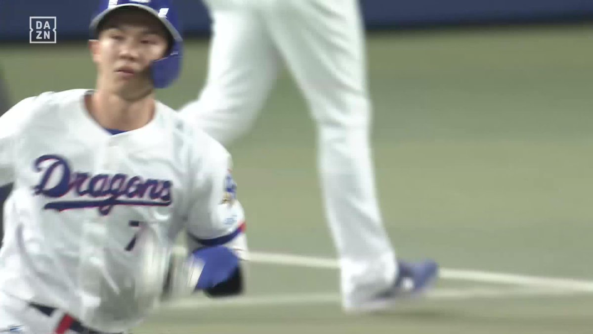 あっという間に追いついた 福永裕基が初球先頭打者ホームラン これで2試合連発の第5号 ⚾️中日×阪神 #dragons #だったらDAZN