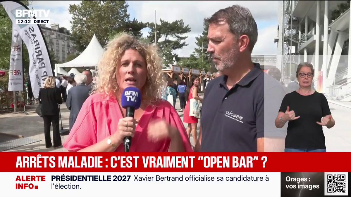 💬 "C'est une mesure d'équité" ➡️ Guillaume Richard, PDG de Ouicare, réagit aux propos d'Édouard Philippe, qui souhaite "mettre fin à l'open bar des arrêts de travail"