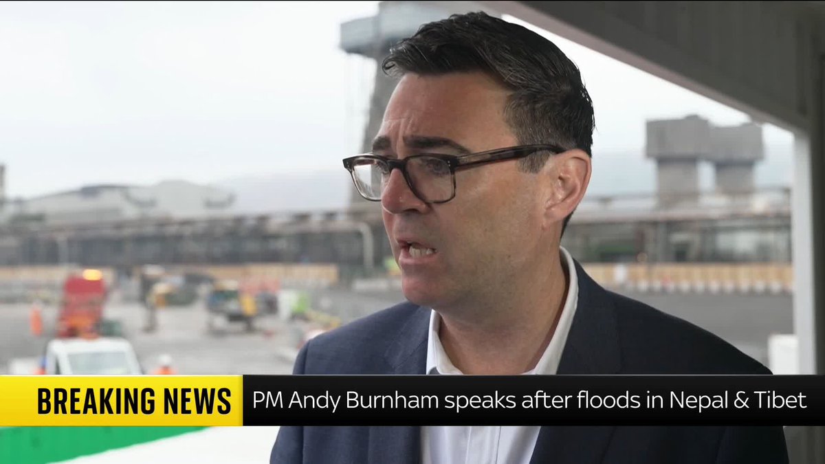 'These are such distressing scenes. Such huge loss of life.' Speaking to the media after confirming the UK will offer £5 million in emergency aid towards the floods in Nepal and Tibet, the PM vows to "be there for Nepal in their hour of need."