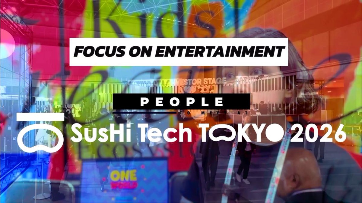 🎮Innovation isn't just about making life easier. It's about inspiring joy and enriching our lives. See how entertainment and creativity are transforming business, culture, and society for a sustainable future. 📅NEXT: May 20-22, 2027 🌏 #SusHiTechTokyo2026