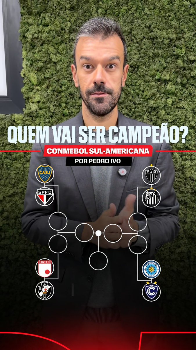Quem vai ser campeão da Conmebol Sul-Americana? Pedro Ivo deixou a previsão! Deixe a sua nos comentários! Assista aos jogos AO VIVO da Conmebol Sul-Americana pela ESPN no Plano Premium do #DisneyPlus! #SulAmericanaNaESPN