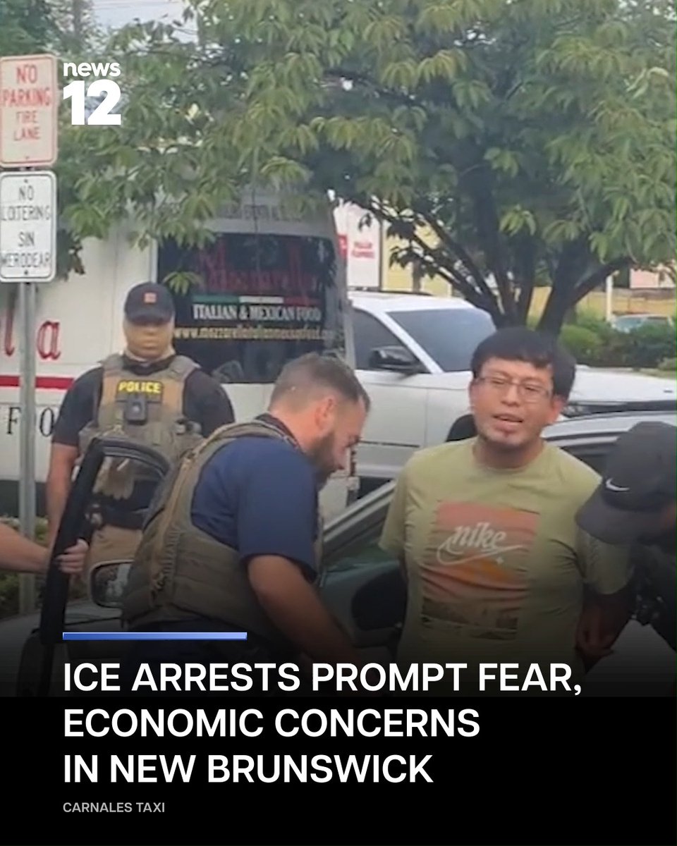 ICE ARRESTS: Residents and business owners in #NewBrunswick tell News 12 that recent ICE arrests are keeping people off the streets and hurting local businesses. -