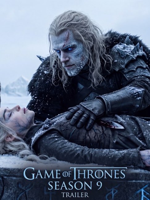 Henry Cavill just became the Night King and brought Daenerys back as the Night Queen. This fan-made Season 9 trailer is actually unhinged.