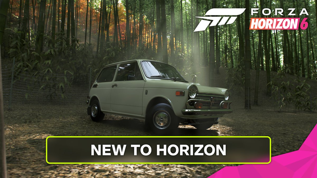 The 1970 Honda N600 brings its classy touch to the Festival's roads ✨ Have you unlocked it yet?