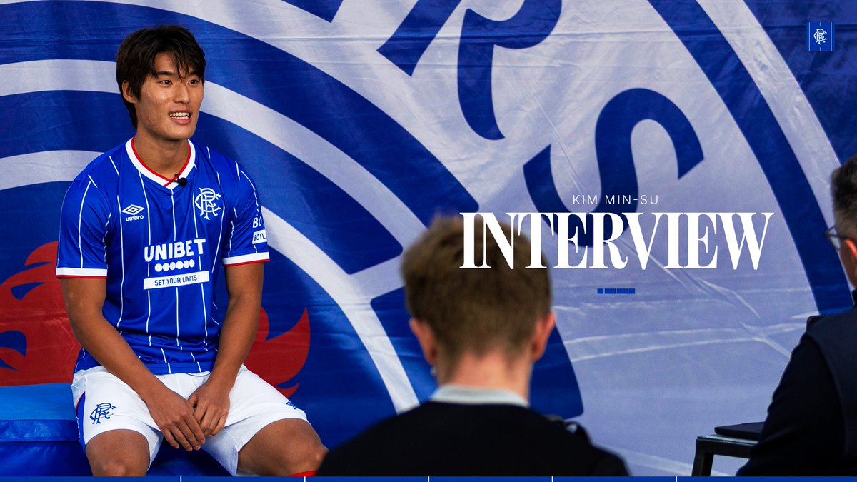 💭 “I have a lot of excitement and I believe I have the mentality of a winner. I’m going to give the club what it deserves.” 🎙️ Minsu Kim speaks exclusively to RangersTV after becoming Rangers’ first-ever South Korean Men’s First Team player.