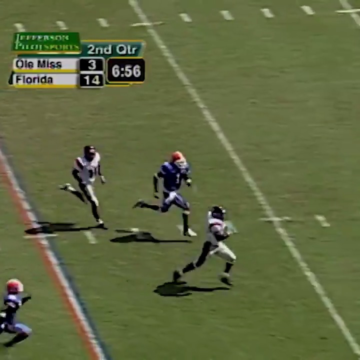 Only 10 days until Ole Miss Football RETURNS Flashback to 2003 when #10 Eli Manning mounted a game-winning drive to push Ole Miss past Florida in The Swamp 🔥