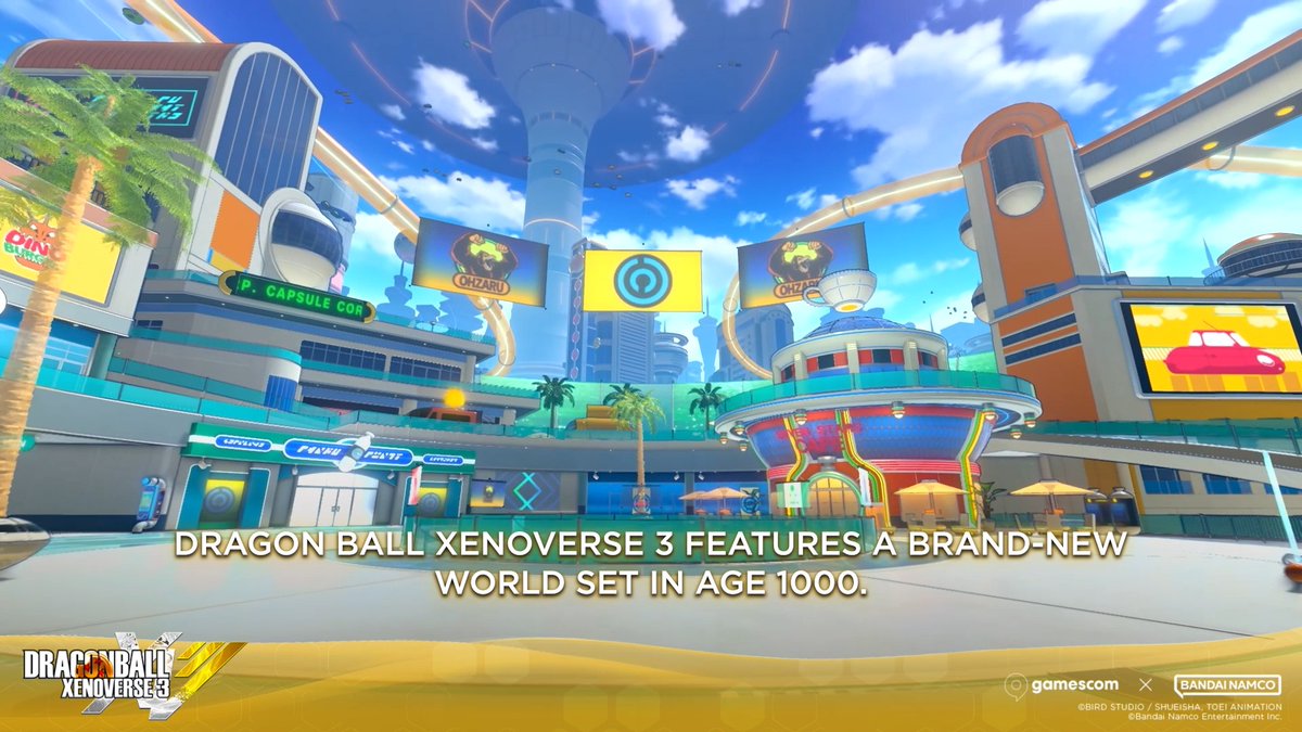 A brand-new adventure begins in DRAGON BALL XENOVERSE 3. 🔥 Step into AGE 1000, create your own hero, and unleash powerful battles in a whole new Dragon Ball experience. Get hands-on at gamescom. Come play in Hall 6! #DBXV3