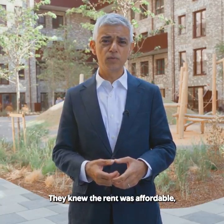 I grew up in a council home, so I know just how important they are. With £6 billion in funding for more affordable homes, we can transform the lives of thousands of Londoners all over this city.