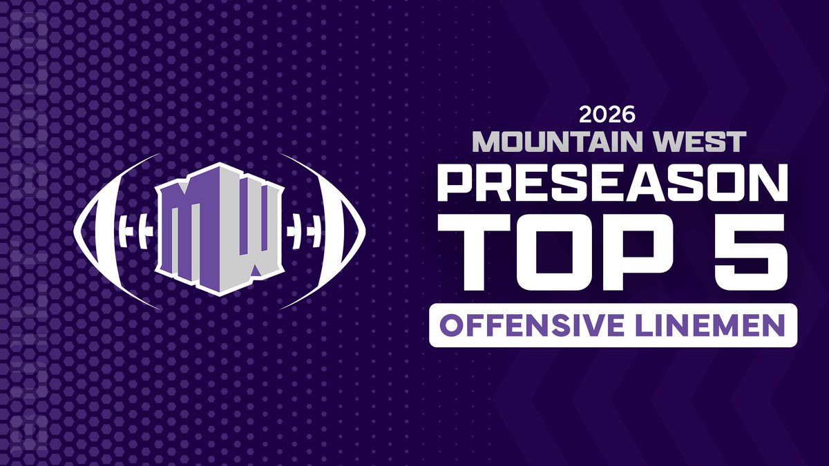 MW Football Preseason Top 5 โก๏ธ OL โญ๏ธ As voted on by Mountain West media members, complete with insight from team broadcasters. Wyoming Cowboy Football New Mexico Football Nevada Football NDSU Football UNLV Football #MWFB | #BuiltBold
