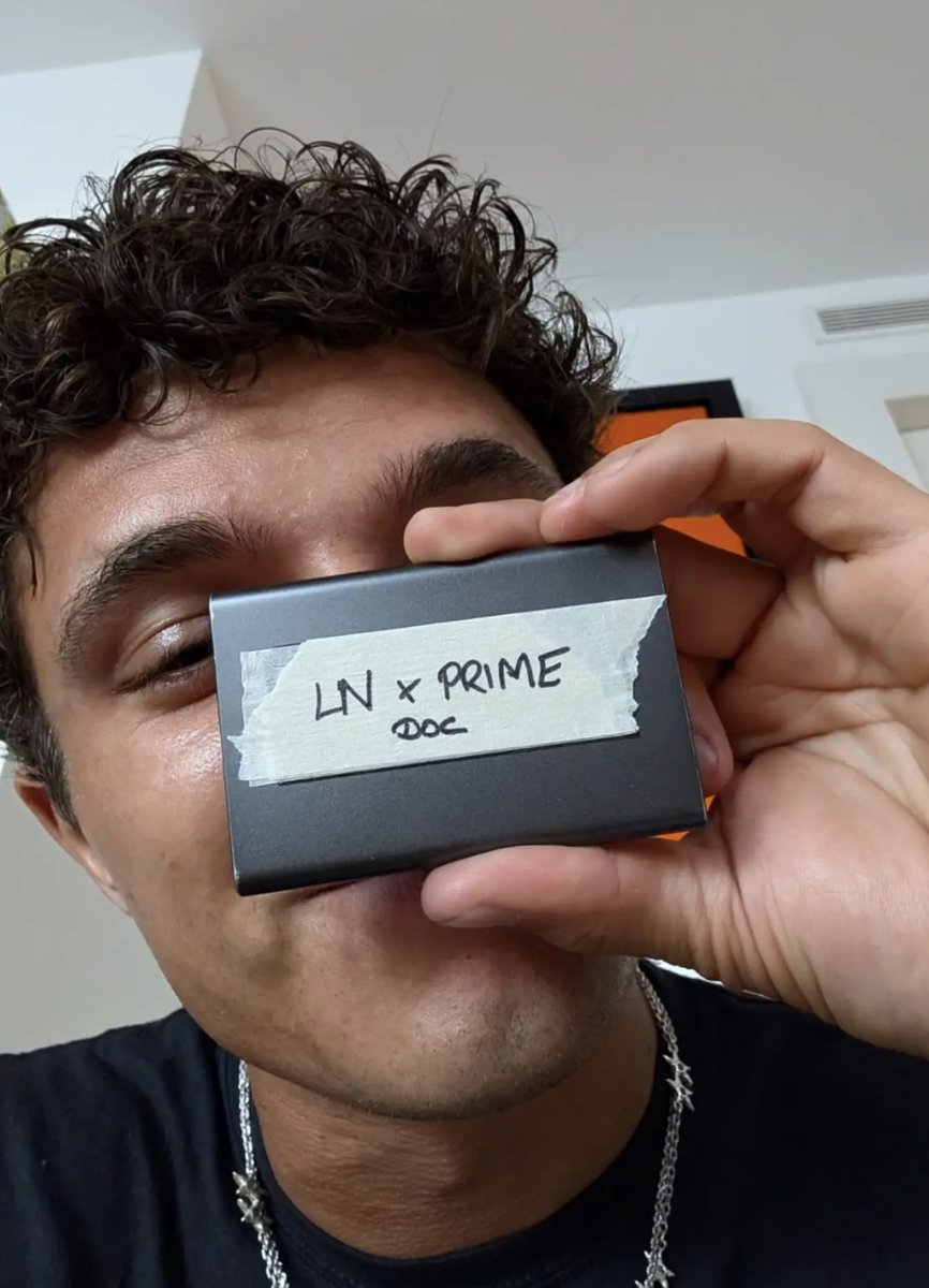 Bigger than a LandoLog, but another part of the journey shared with fans. Lando Norris announces he's partnered up with Prime Video to film a behind-the scenes documentary. Who's excited? 🙌