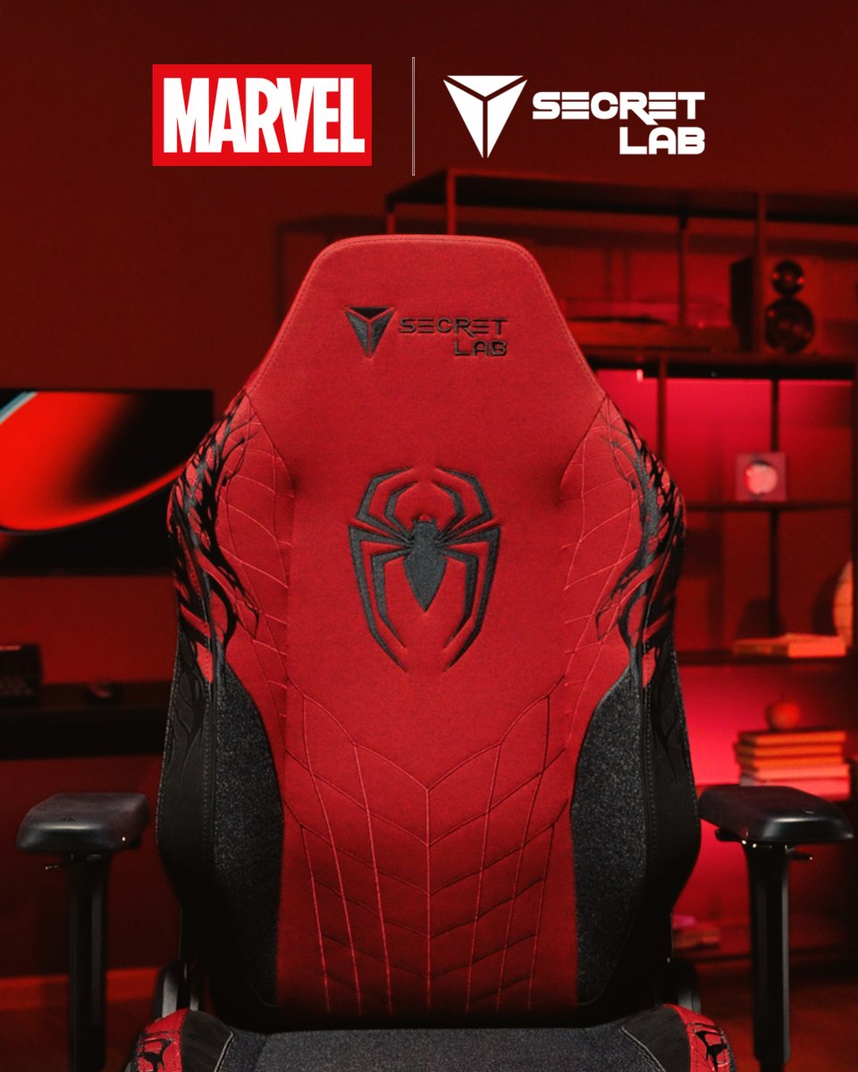 Every hero has their origin story. Build a setup ready to save the day in the Secretlab TITAN Evo Marvel Spider-Man Edition: #Marvel #SpiderMan