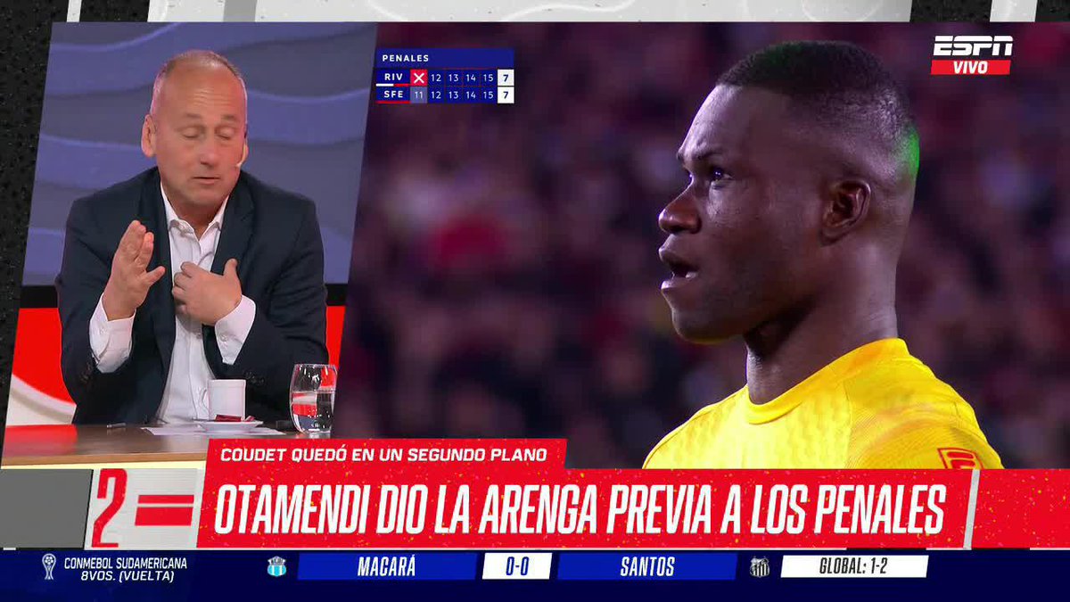 "CÓMO NO VAS A PATEAR UN PENAL SI SOS CAMPEÓN DEL MUNDO" El análisis de Mariano Closs sobre la tanda de penales de River ante Santa Fe. ▶️ Mirá #ESPNF12 en el Plan Premium de #DisneyPlus