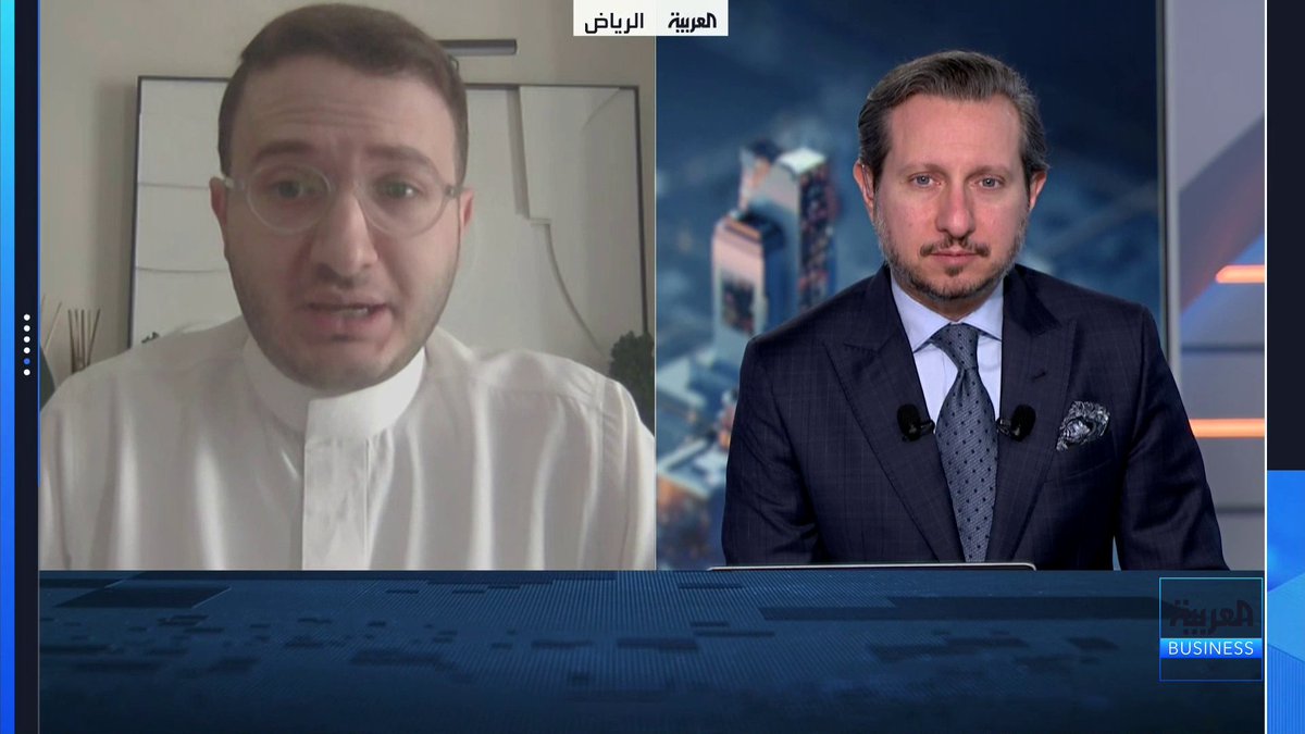 عبدالله مشاط من فريقنا يتحدث اليوم في قناة العربية عن ارتفاع البيتكوين واستمرار الرهان على هبوط الدولار