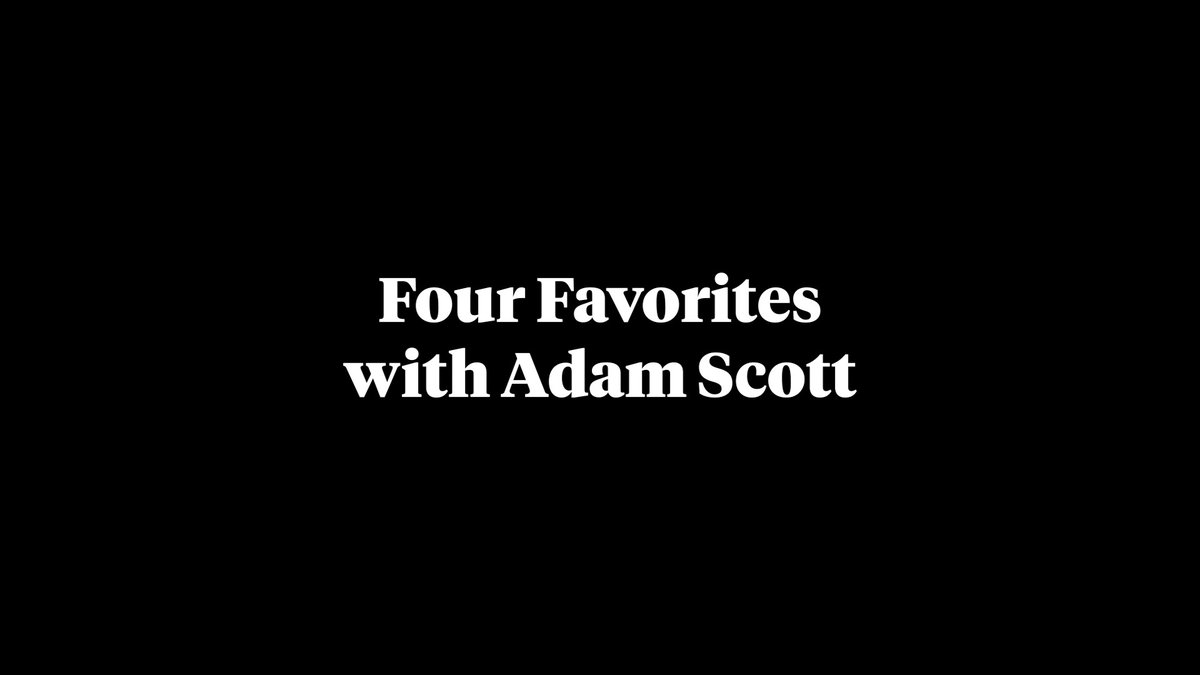 Four Favorites with The Whisper Man star Adam Scott 🧡💚🩵 The Whisper Man releases tomorrow on Netflix.
