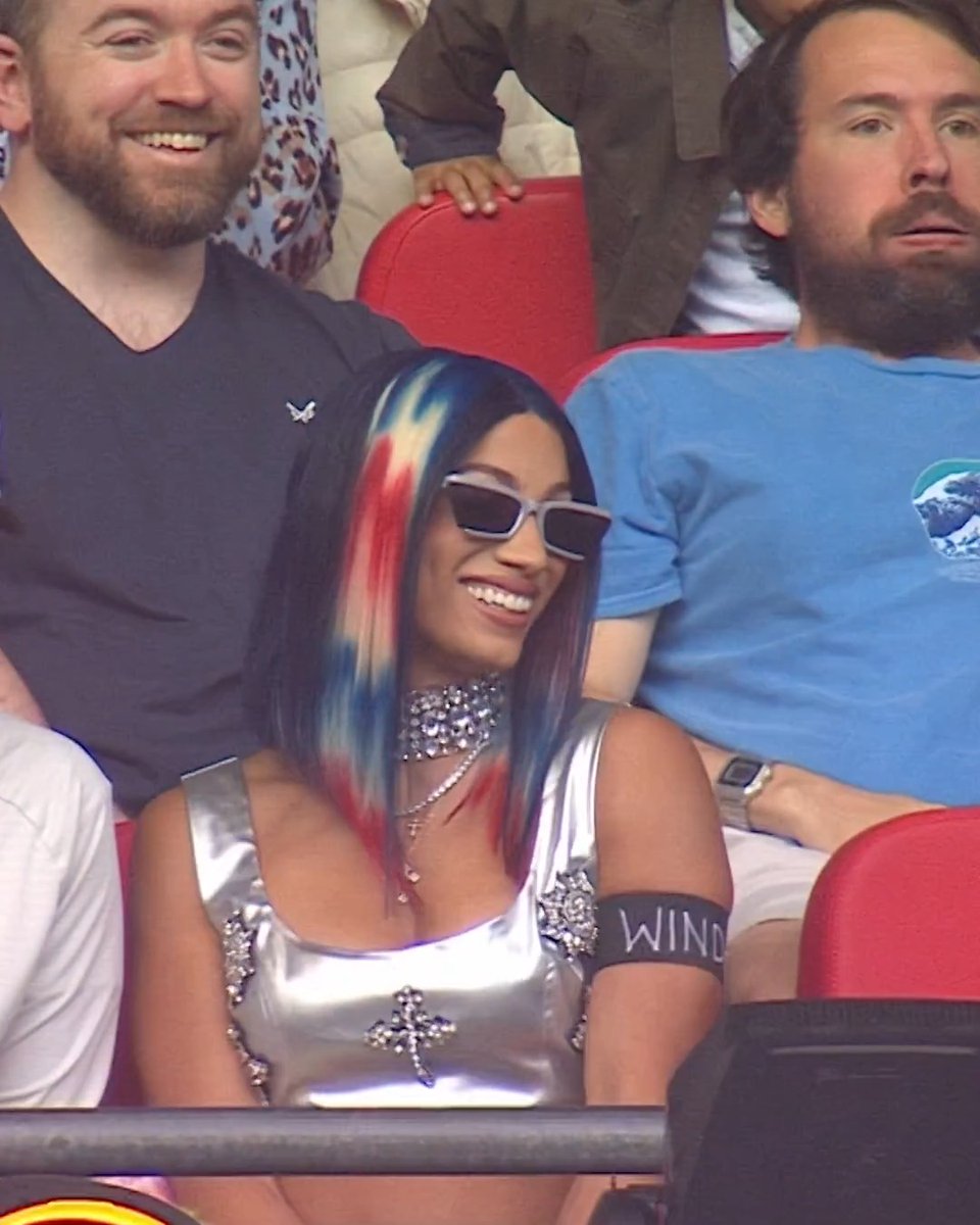 THE CEO IN THE HOUSE 💰 Throwback to when Big D Moné was spotted in the Wembley Stadium crowd at #AEWAllIn 2023! In just THREE DAYS she battles for the AEW World Championship against Willow Nightingale in the very same building!