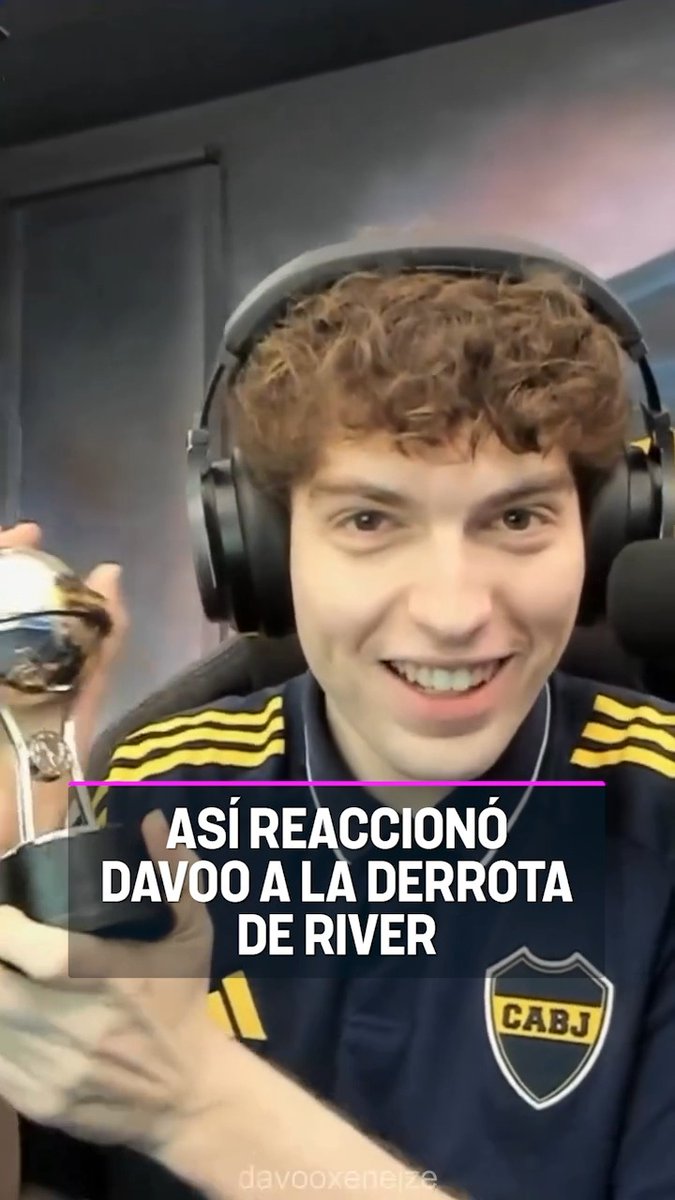 Así reaccionó DAVOO XENEIZE a la eliminación de River en la CONMEBOL Sudamericana 🏆 #sudamericana 🎥 @davooxeneize