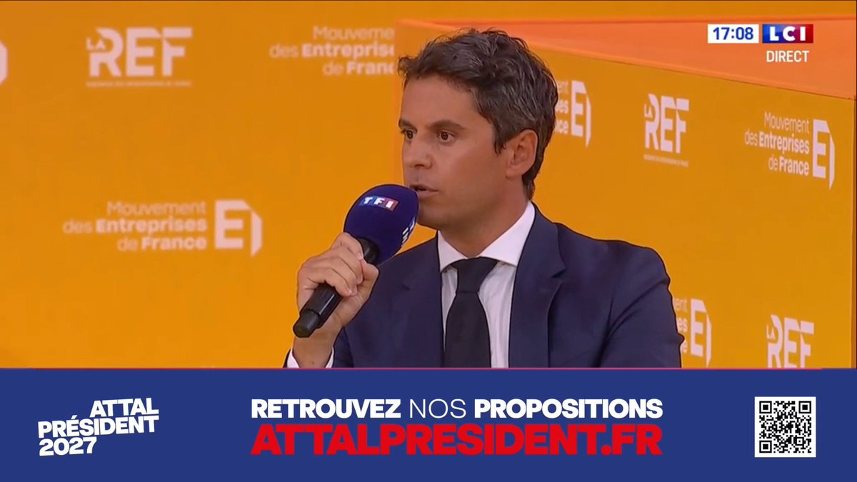 J’ai une certitude : la France peut redevenir la première puissance d’Europe. Elle a tous les atouts pour y arriver. Et elle a tous les atouts pour faire face à la stratégie commerciale de la Chine qui cherche à couler nos industries. Pour prendre le chemin de l’innovation et de l’intelligence artificielle. Pour renouer avec la confiance, pour renouer avec l’optimisme, grâce à un cap, grâce à des lignes claires et constantes. #LaREF26