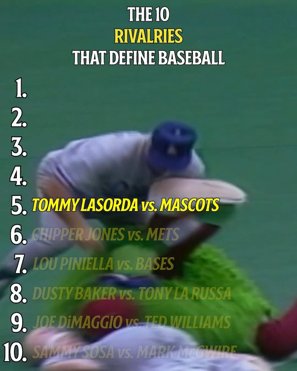These matchups are must-see! 🍿 Get your popcorn ready for the Top 10 Rivalries that define baseball. #250for250