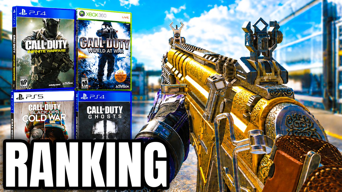 Ranking Every Call of Duty From Worst to Best...