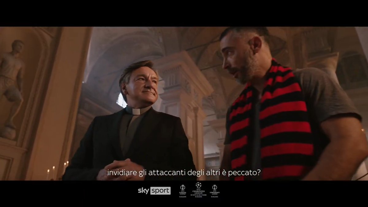 E tu, hai mai invidiato l'attaccante degli altri? ๐ Le tre coppe europee sono solo su Sky Sport: non guardarle รจ peccato #SkySport #SkyUCL #SkyUEL #SkyUEC