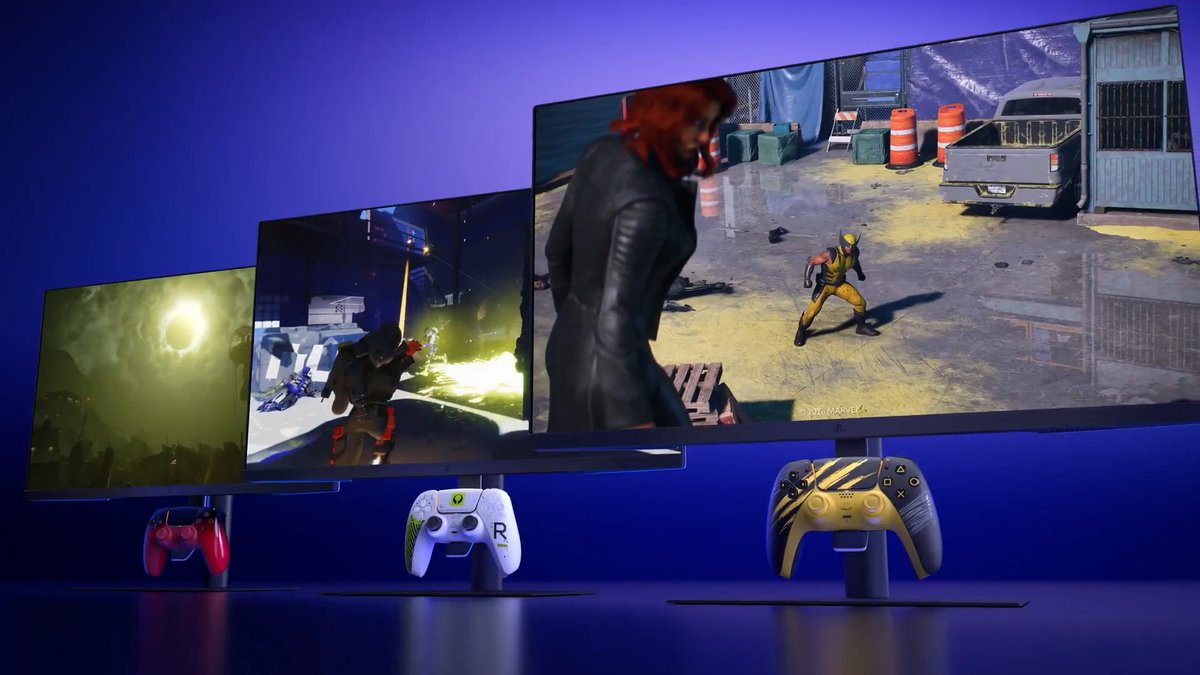 The 27" Gaming Monitor with DualSense Charging Hook is available today: 🔵 QHD screen with HDR visuals 🔵 Up to 240 Hz refresh rate 🔵 VRR support for smooth gameplay 🔵 Convenient DualSense charging