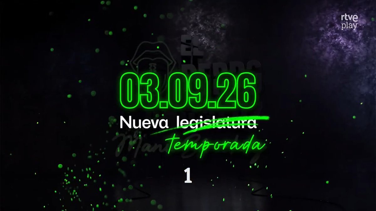 ¡Mismo perro, nueva temporada! El Perro Andaluz by Manu Sánchez regresa el 3 de septiembre a La 1 ✨📺 ¡Apunta la fecha y márcala en verde! 💚