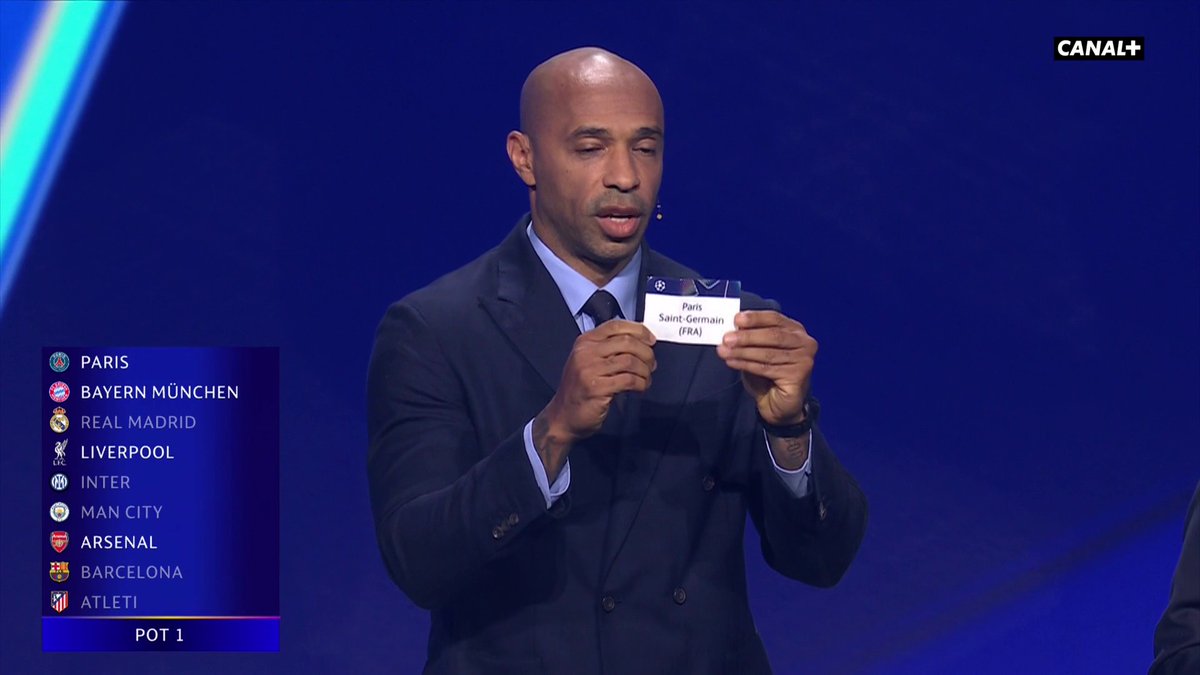 🏆 LE TIRAGE DU PSG EN SAISON RÉGULIÈRE DE LIGUE DES CHAMPIONS 2026/27 ⬇️ #UCLDraw