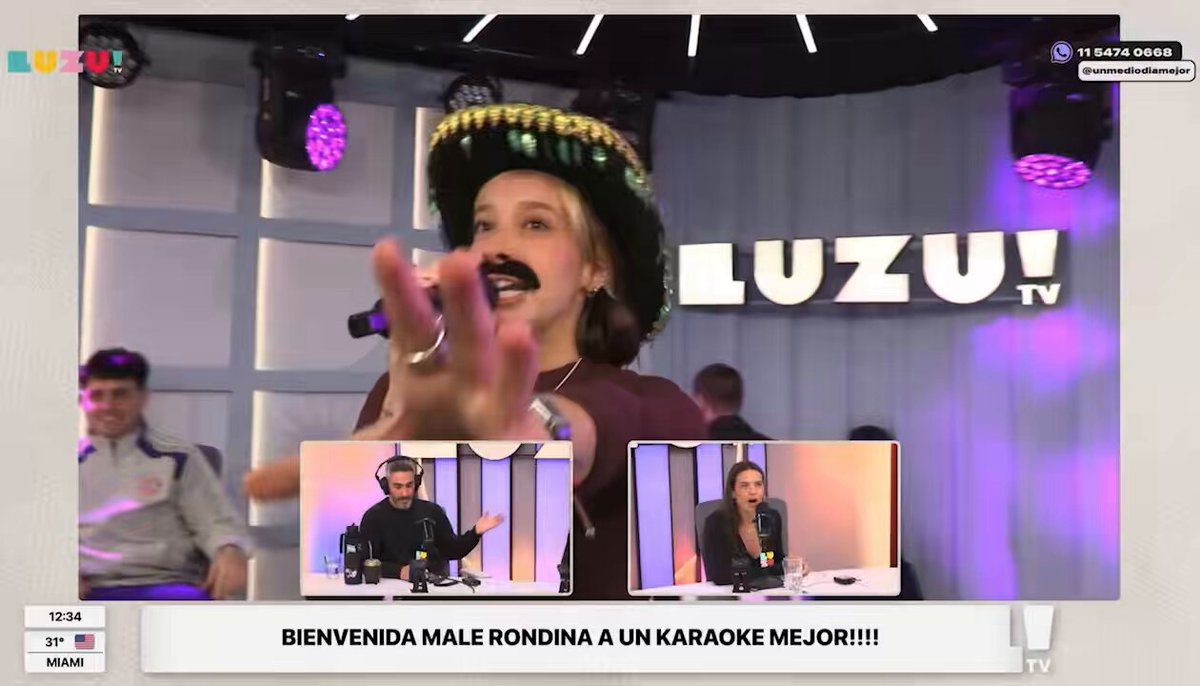 manela segunda participante del equipo de #sefuelarga en un karaoke mejor con indirectas???