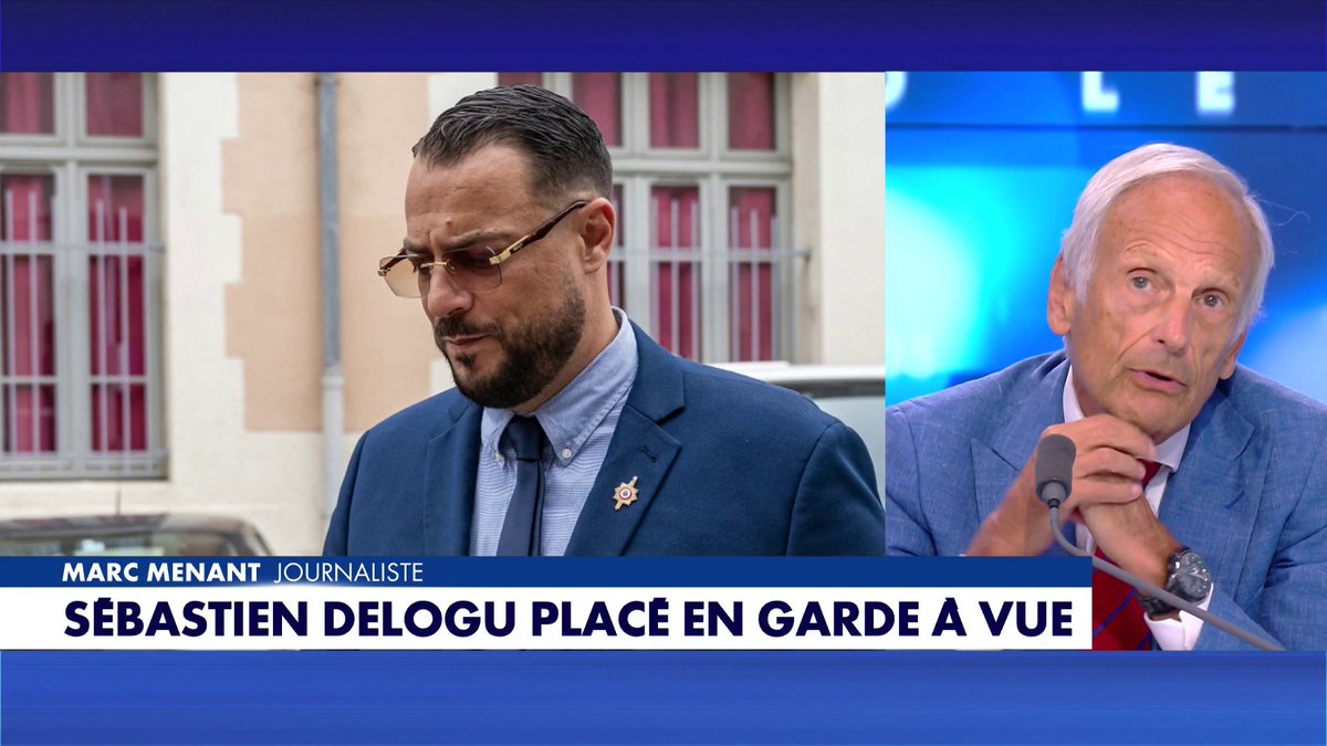 Marc Menant à propos de la garde à vue du député LFI Sébastien Delogu : «Quand on représente la France, on est obligés d'avoir une attitude exemplaire», dans #Facealinfo Toute l'info est à retrouver sur