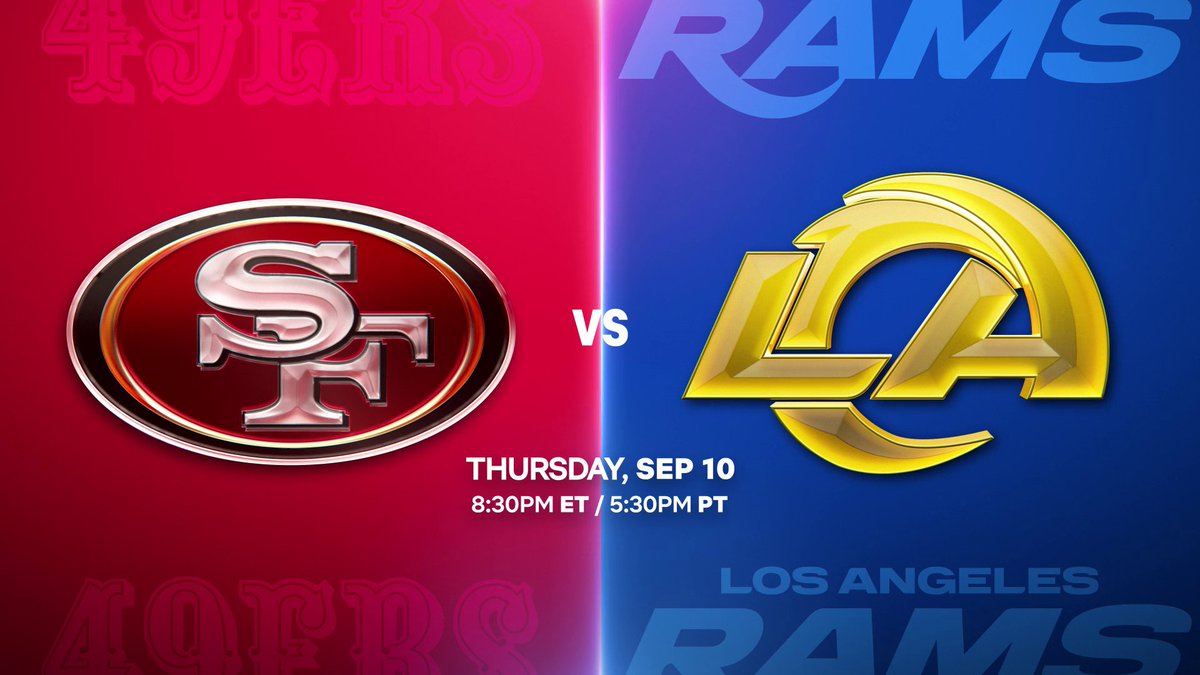 49ers vs. Rams in the first-ever NFL regular season game in Australia 🔥 LIVE on Netflix September 10 — coverage starts at 6:30 PM ET
