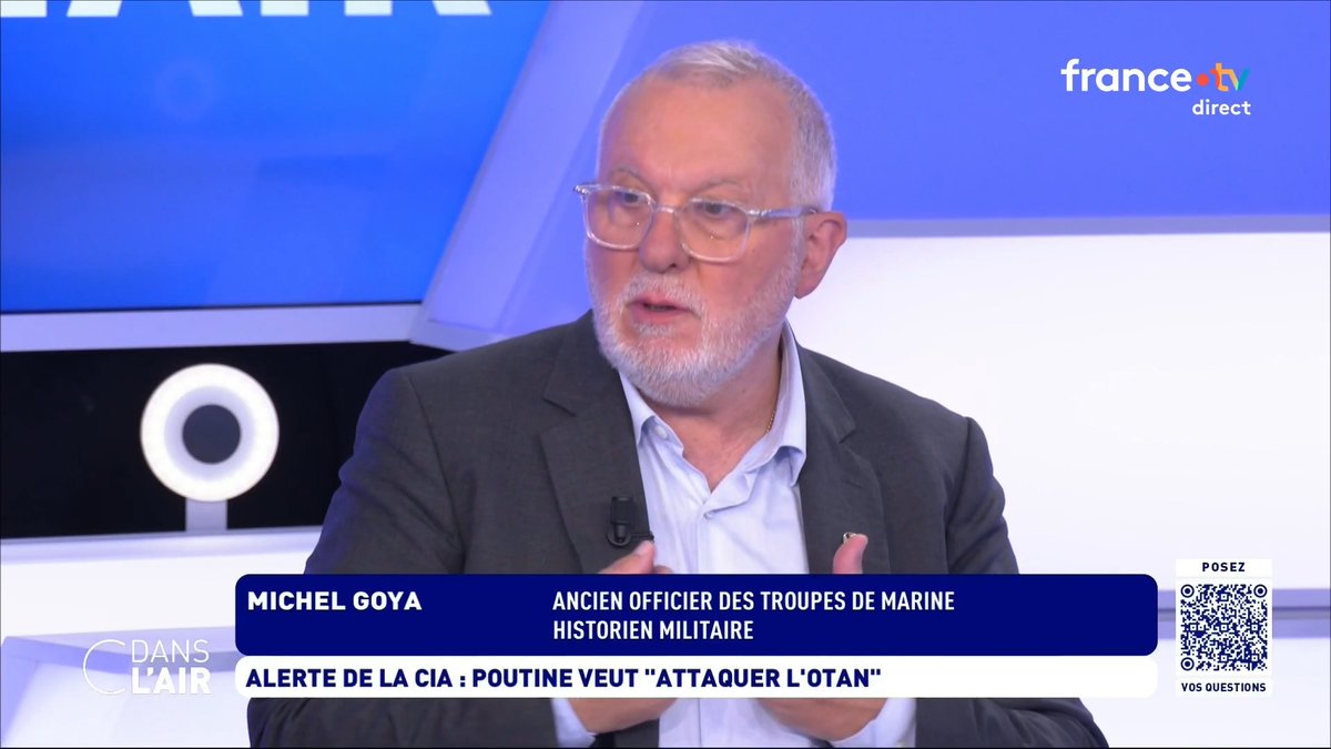 "L’armée ukrainienne est l’armée la plus robotisée du monde, devant l’armée russe. Le défi qui s’oppose à nous est de faire face à ce nouveau champ de bataille où les drones sont partout. C’est une révolution militaire". Michel Goya, dans #cdanslair