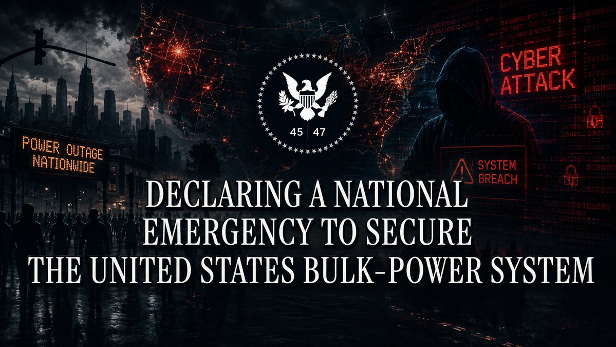 🚨BIG BREAKING NEWS: Trump Signs Executive Order Declaring National Emergency As US Braces For Mass Power Outages & Mass Cyber Attacks! Alex Jones Breaks Down How This Move Activates Other EOs & Sets The Stage For A False Flag Cyber Attack To Be Blamed On China, Iran, Or Russia! PLUS, Learn How Canada's Threat To Put Tariffs On Power To The US Motivated This Emergency Action!