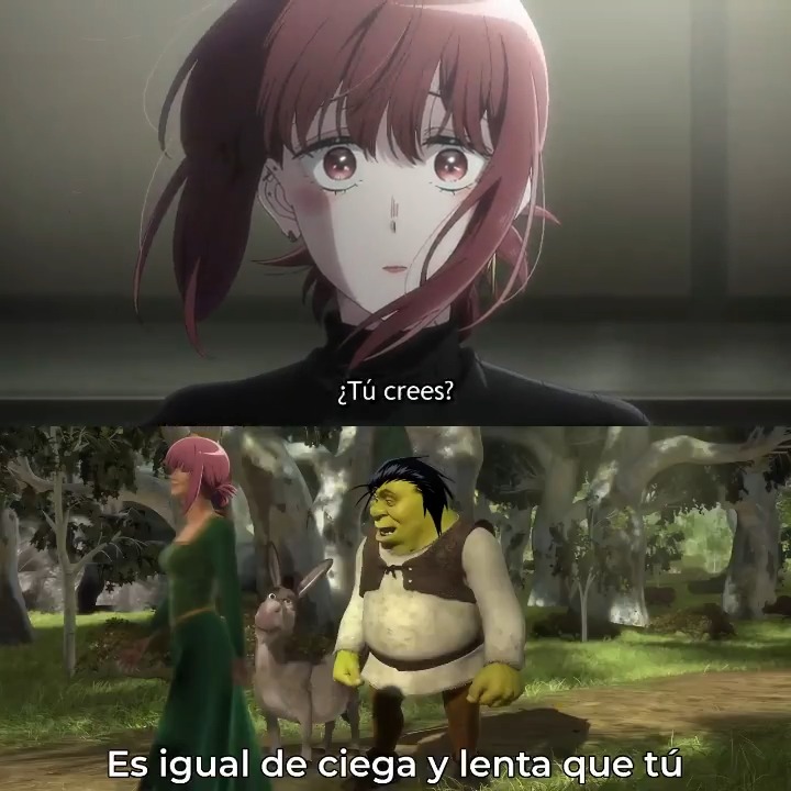 Son tal para cual, ambos están igual de ciegos y son igual de lentos ❤️