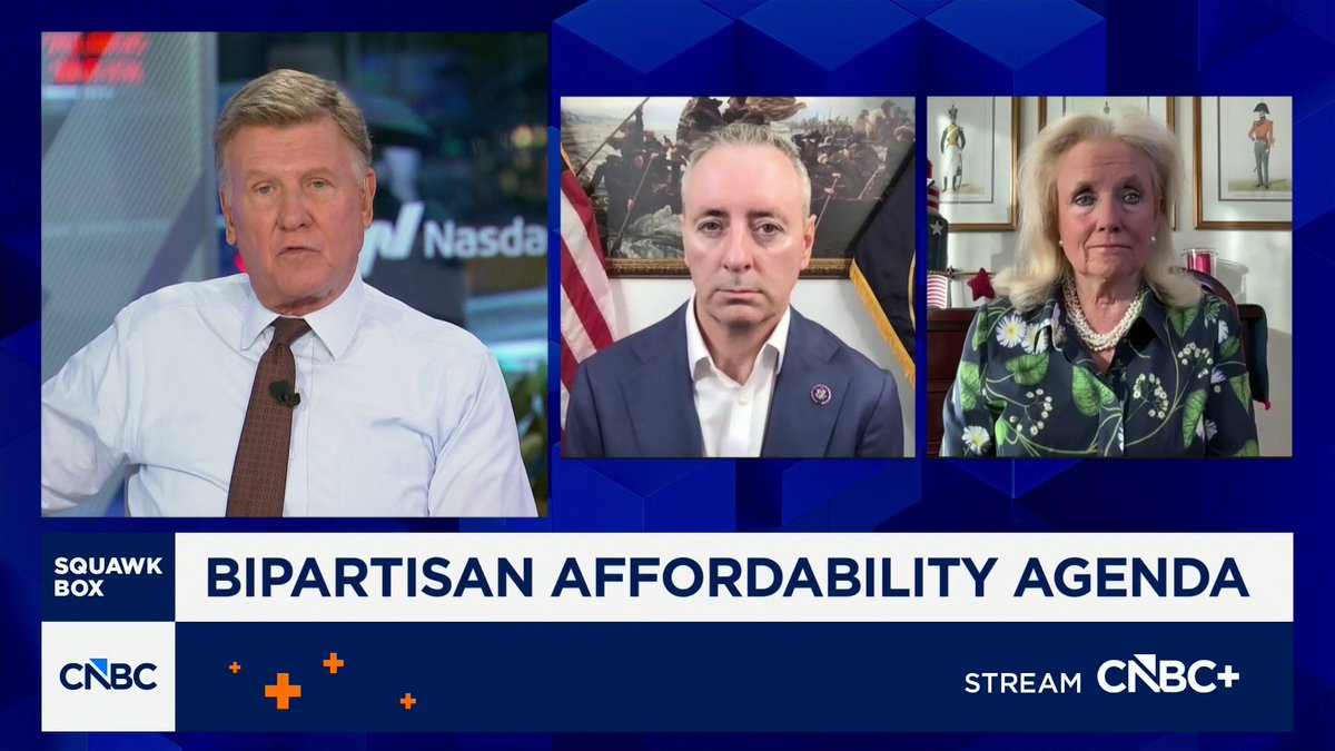 Members of the Problem Solvers Caucus Rep. Brian Fitzpatrick 🇺🇸 & Rep. Debbie Dingell discuss the bipartisan effort to address the national debt & affordability for Americans.