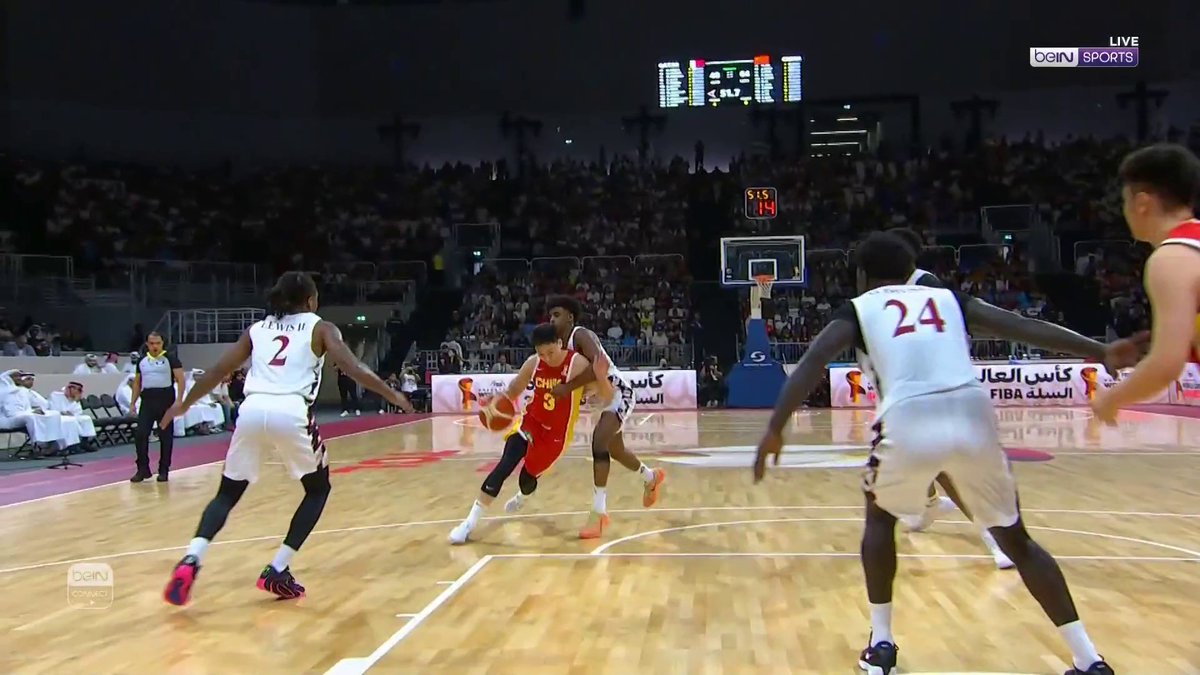 🏀 نهاية الربع الثالث بتقدم المنتخب الصيني أمام منتخب قطر ▶️ كما يمكنكم متابعة البث المباشر لتغطيتنا الاستثنائية للمباراة عبر قناتنا على يوتيوب: #كرة_السلة
