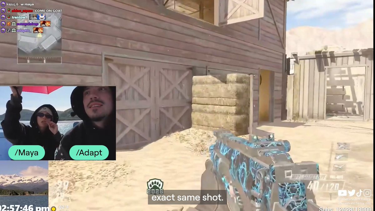 ✅ on a boat ✅ in the tundra ✅ never faked a trickshot