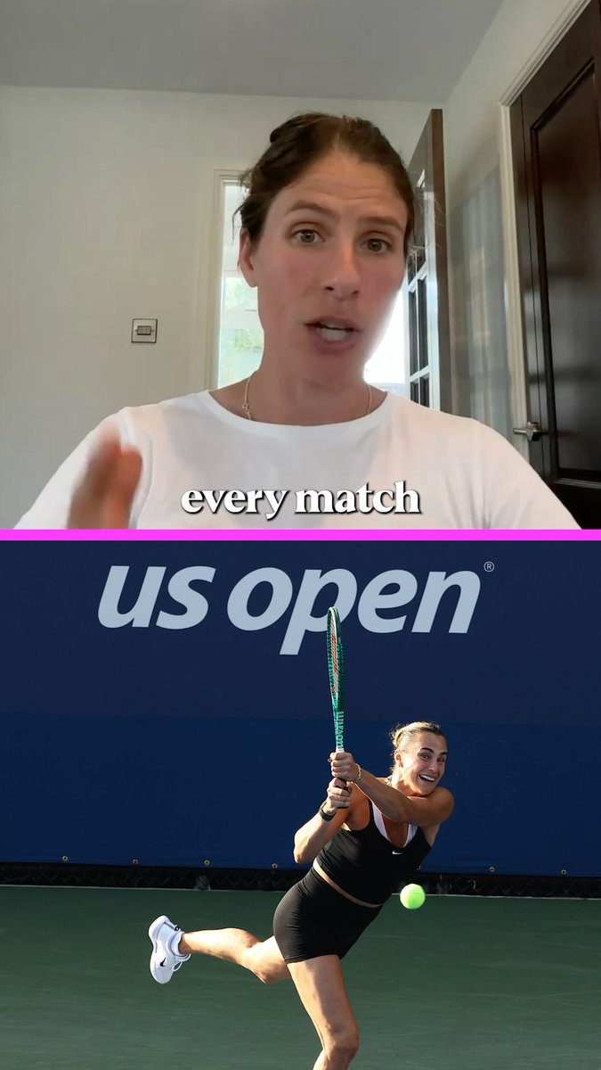 “I don’t think Sabalenka’s winning it” 👀 Johanna Konta is expecting a new Queen to be crowned in New York 👑
