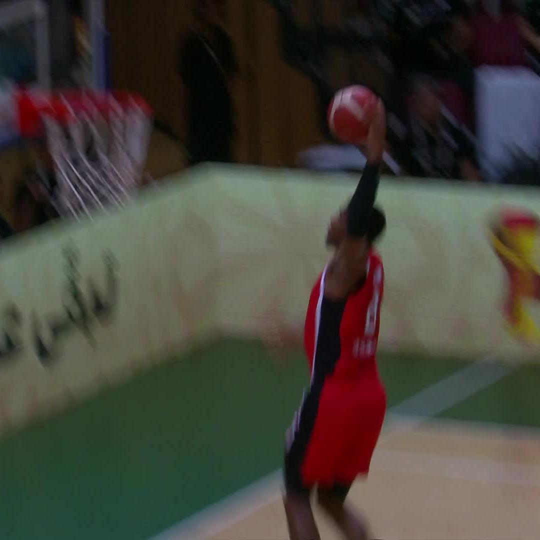 Lefty jam 💪 Rui Hachimura gets out in transition and powers home the dunk for Team Japan 🇯🇵 (via FIBA Basketball World Cup 🏆)