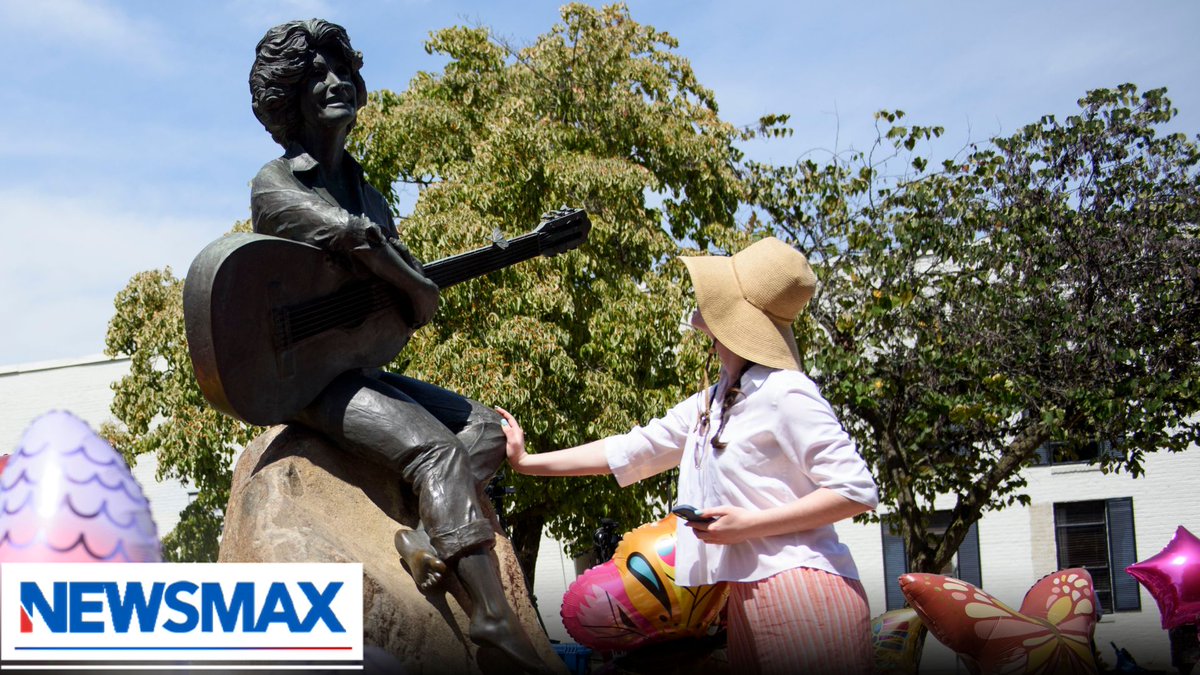 FANS REMEMBER DOLLY: Fans continue to gather at a statue of Dolly Parton in her hometown of Sevierville, Tennessee, to pay tribute to the life, legacy, and memory of the country music icon. NEWSMAX Correspondent Adam Llorens has more on “National Report.” Adam Llorens
