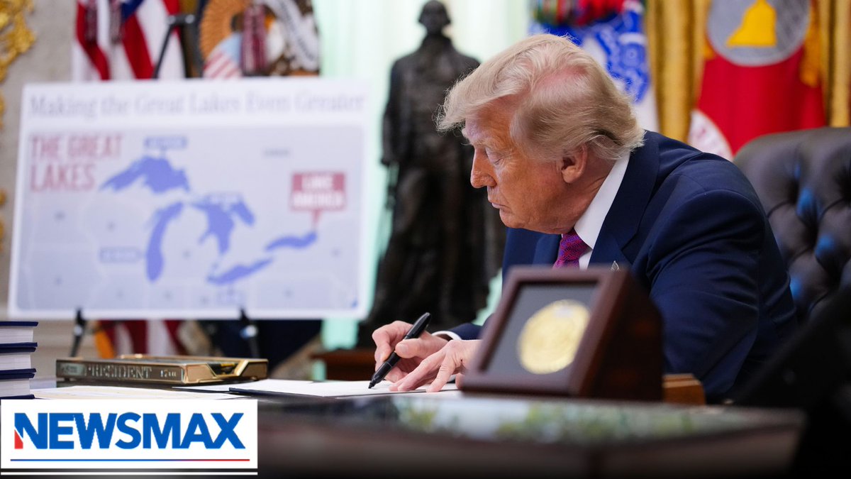 BREAKING: President Trump signed an executive order to officially change the name of Lake Ontario to Lake America, effective immediately.