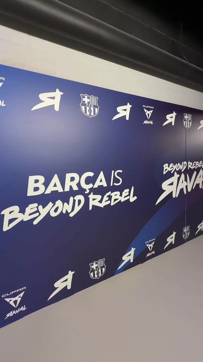 Here we are! #BarçaAthletic