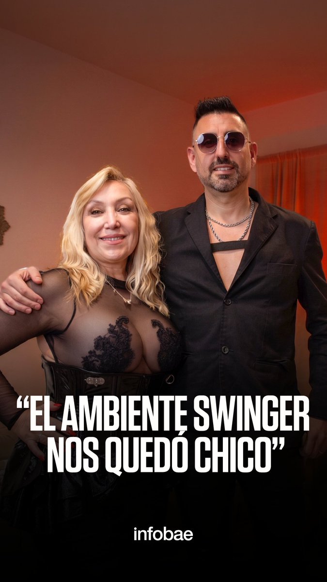 "El ambiente swinger nos quedó chico" 📲 Mirá el informe completo de Milagros Labrada en