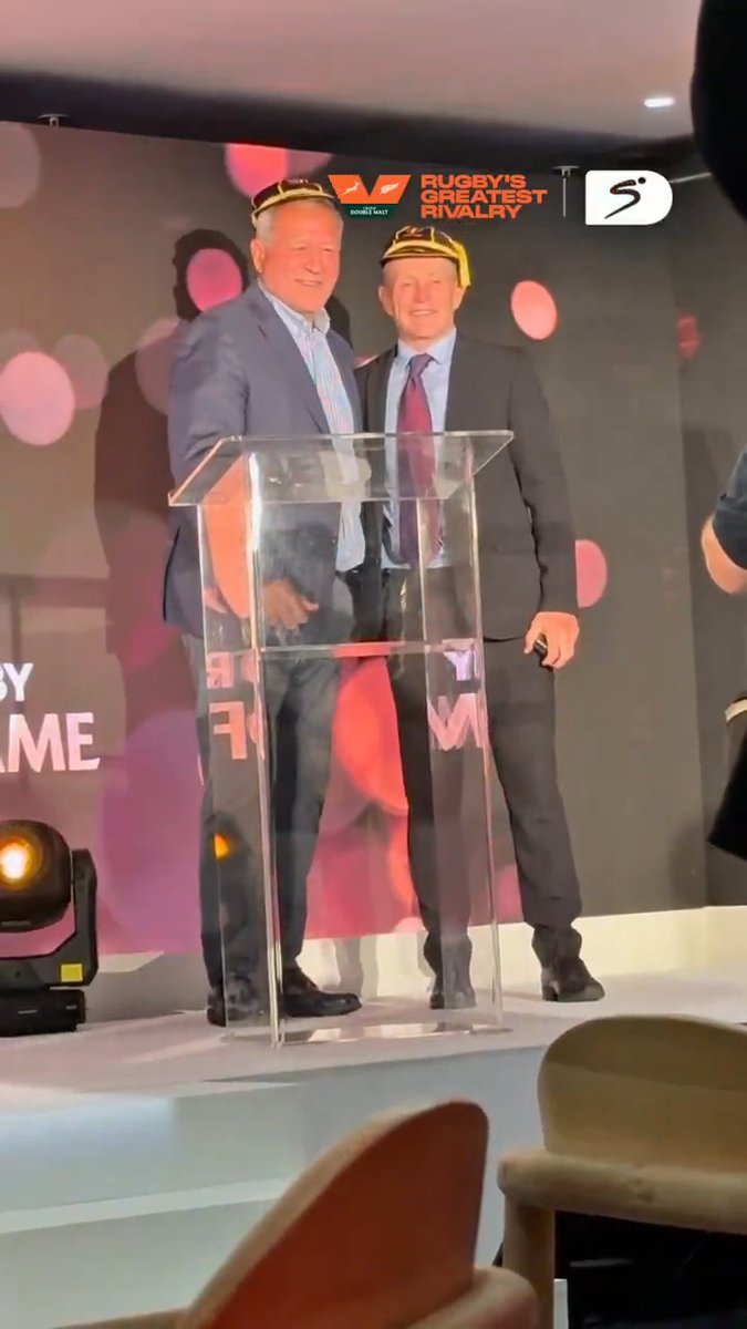 Joel Stransky and Zinzan Brooke have been inducted into the World Rugby Hall of Fame, both playing a massive part in #RugbysGreatestRivalry 🇿🇦🤝🇳🇿