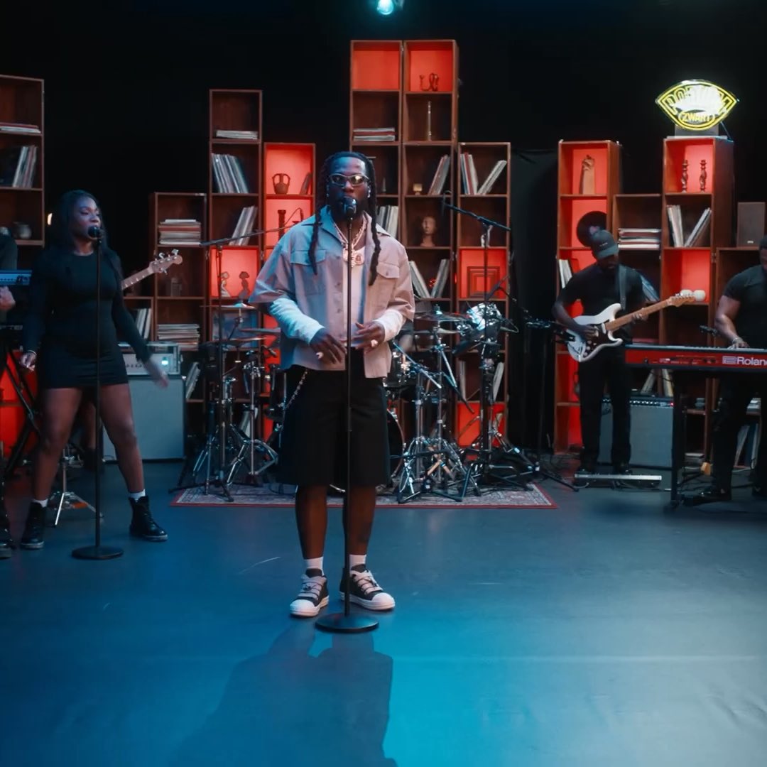 🚨 ON THE LOW — BURNA BOY | PODIUM ZWART CONCERT 🇳🇱🥁🎹 1/1 💎
