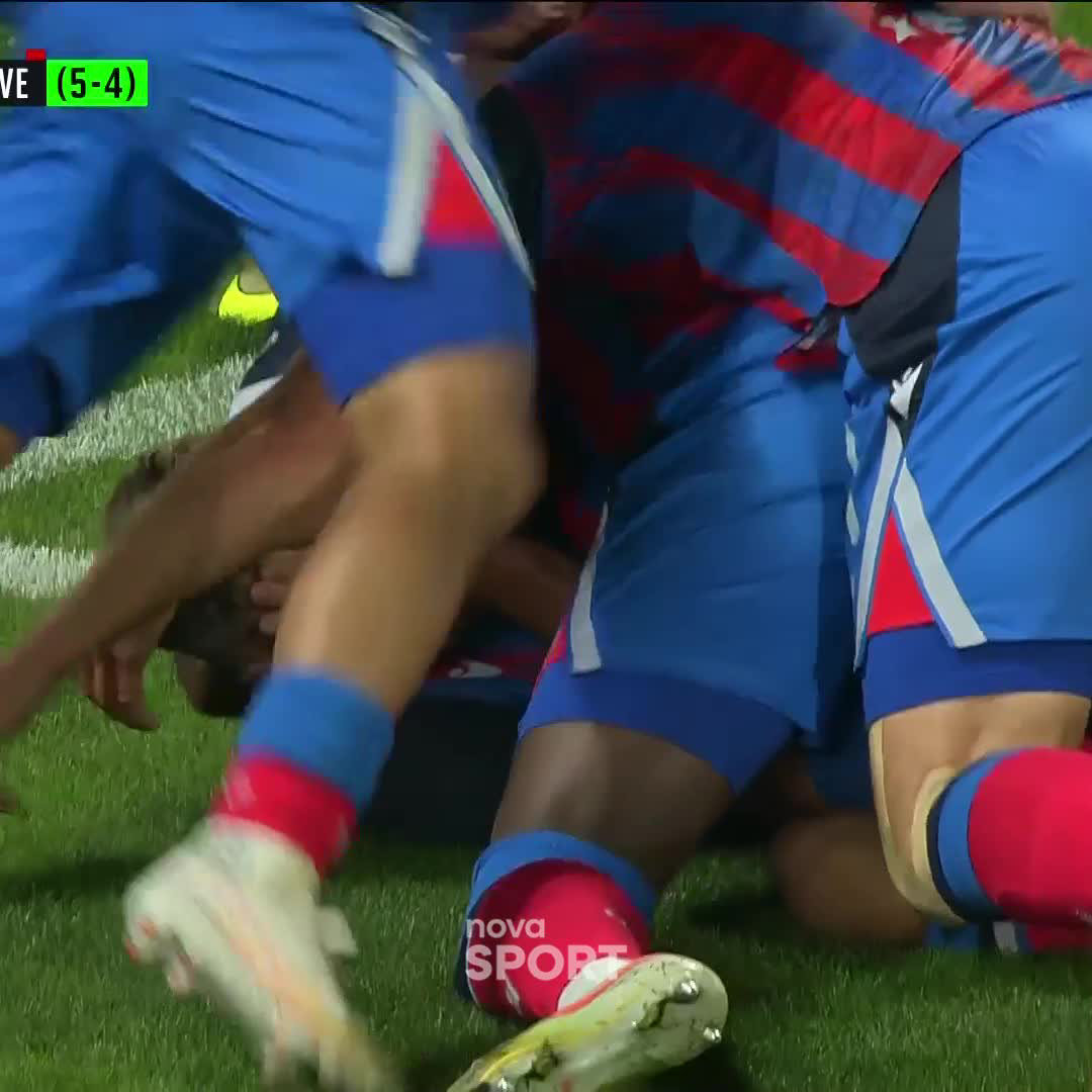 5:1!!! Míč se dostal těsně za čáru a Krčík přiblížil Plzeň k Evropské lize! 👉🏆 #NovaSport | #UEL