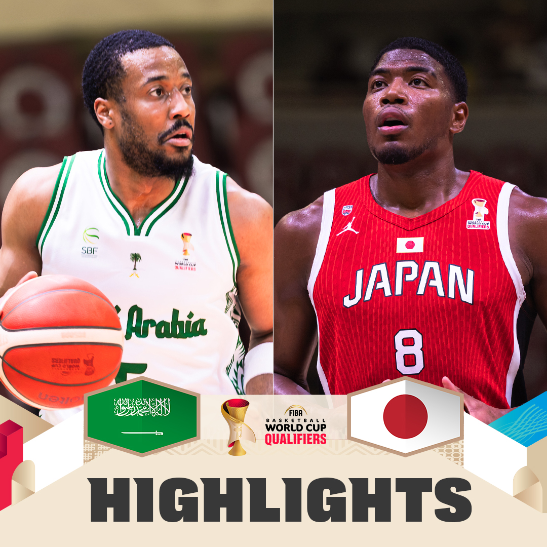 Rui Hachimura WENT OFF (29 PTS, 11/14 FGs) as Japan ๐ฏ๐ต rolled to an easy win against Saudi Arabia on the road ๐บ #FIBAWC x #StepItUp