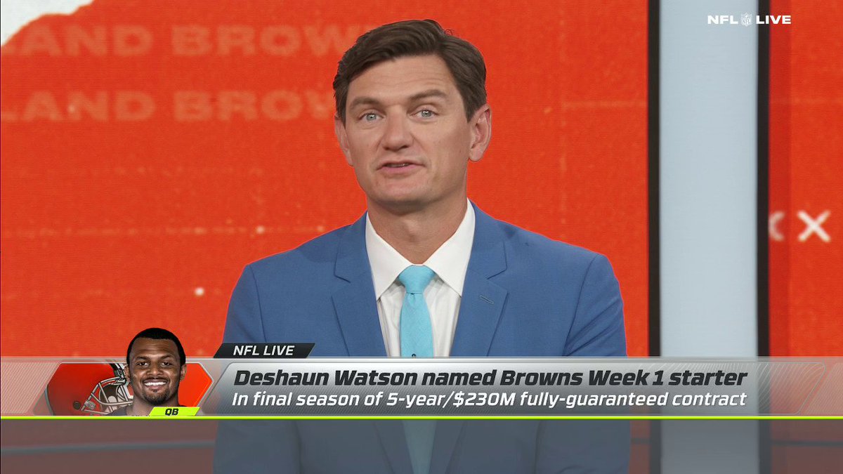 "Coming out of that Thursday joint practice with Buffalo, it was clear [Deshaun] Watson was the guy." Jeremy Fowler details the process of Deshaun Watson earning the starting QB role for the Browns 🏈
