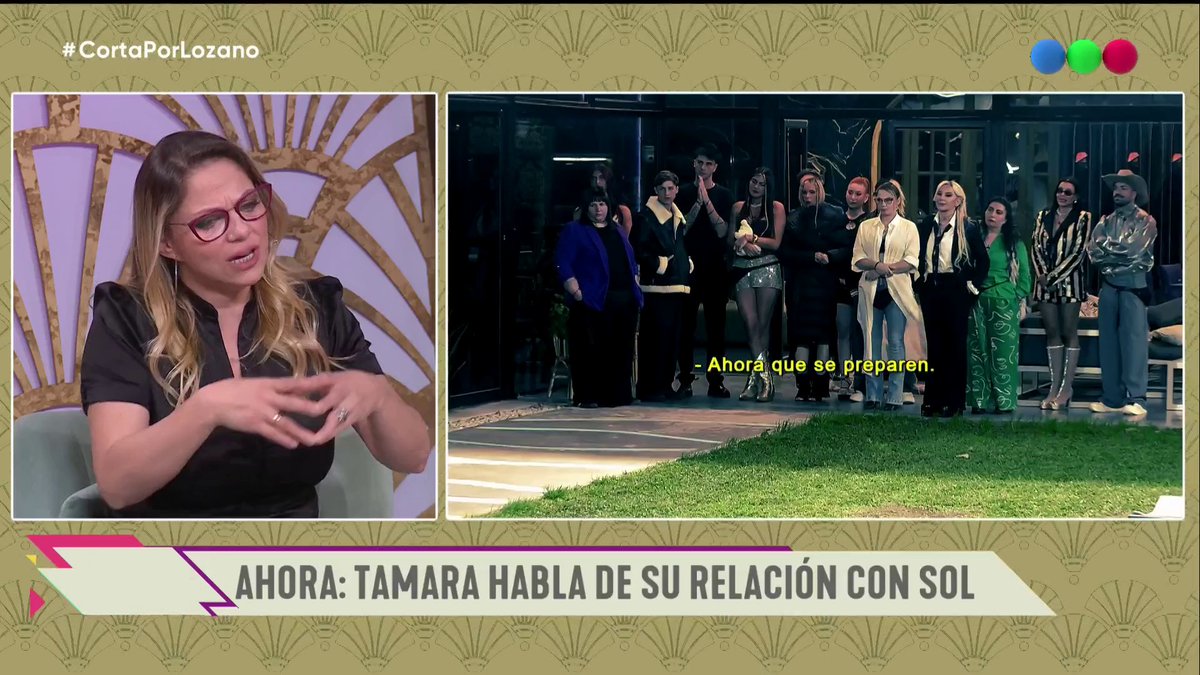 ¿Por qué el público sigue eligiendo a Sol? 💬 La respuesta de Tamara #CortaPorLozano ahora en Telefe